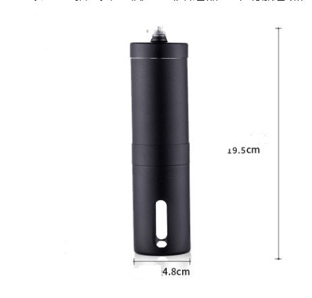 Hand portable coffee grinder, addition to mini espresso