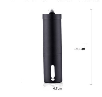 Hand portable coffee grinder, addition to mini espresso